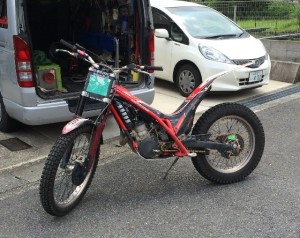 保安部品も外し、チェーンも調整して普段の姿に戻りました。