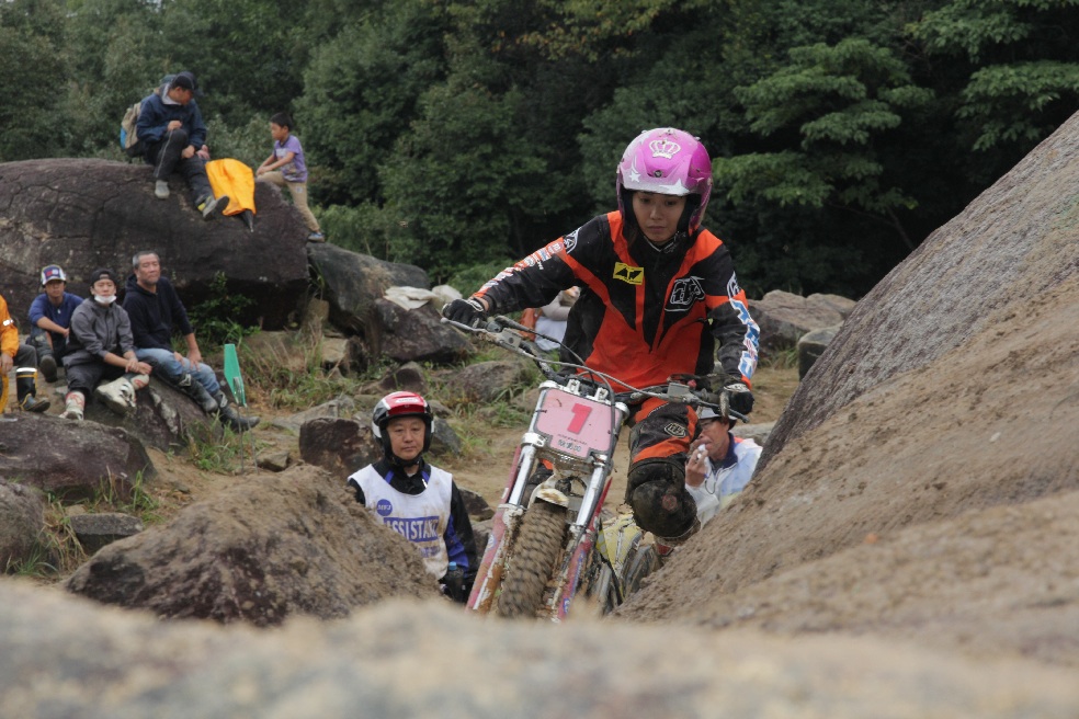 オープンでレディースクラス併催。来年は正式に全日本でレディースクラスが新設されます。