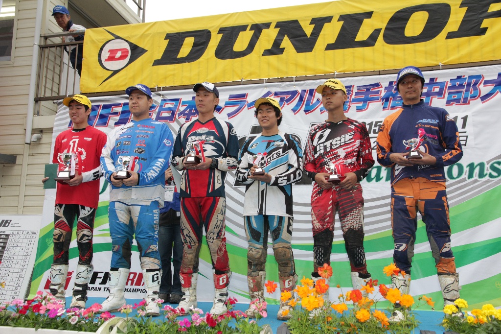 表彰式。国際B級クラス。