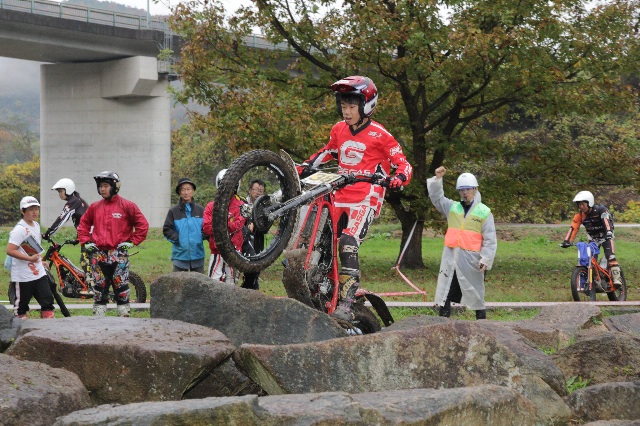 愛知から参加の井之前拓実選手13歳は22位、来年またがんばろう!