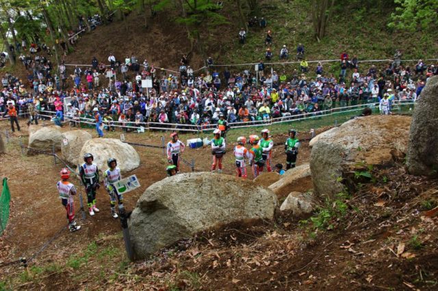 第1セクション。緊張のファーストトライ。