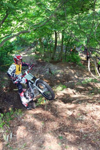 奈良から参加の植田俊和選手。