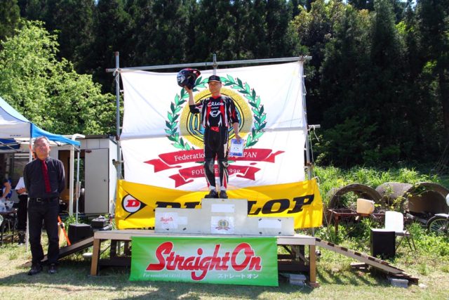 75歳代クラスの鉄人、池田寿郎選手。