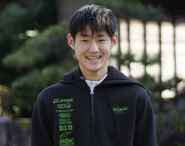 国際B級チャンピオン、氏川政哉選手。13歳。